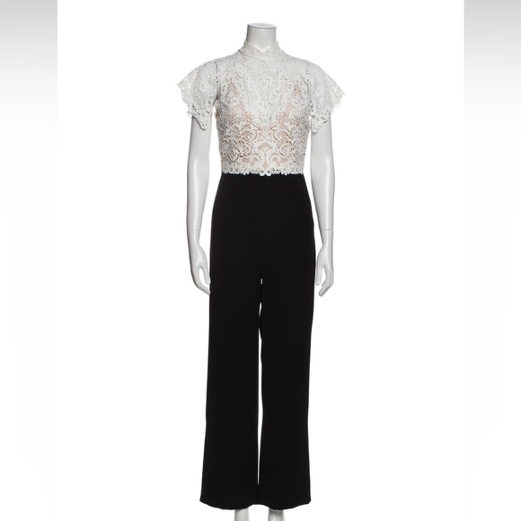 Catherine Deane Lace Jumpsuit - Picture 1 of 14